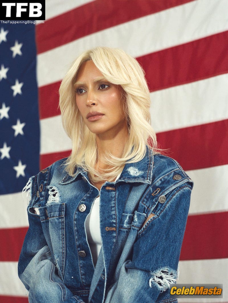 Kim Kardashian Sexy Poses Showcasing Her Big Ass In A Photoshoot For interview Magazine photo 2