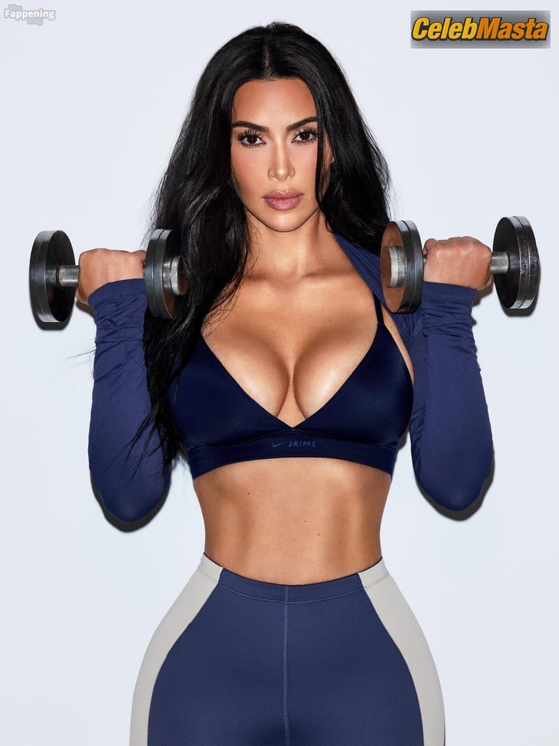 Kim Kardashian Sexy Shows Off Her Hot Assets In A Photoshoot For NikeSKIMS Campaign photo 4