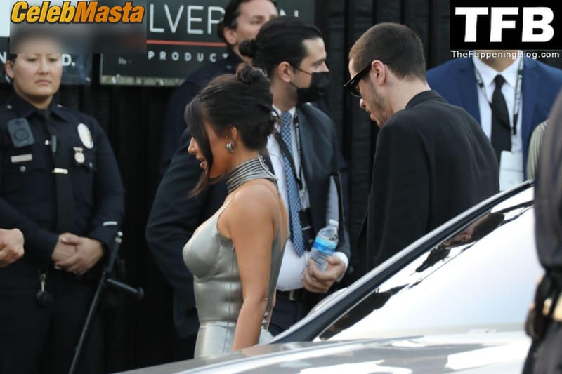 Kim Kardashian Sexy Seen Showing Off Her Hot Butt In A Tight Dress At The Hulu Kardashian Event in Hollywood Photo Gallery photo 2