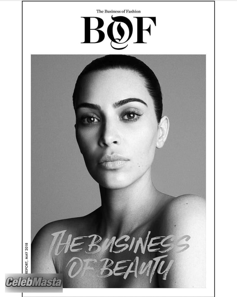 Kim Kardashian Topless From Her New Business of Beauty 2018 Photoshoot photo 2