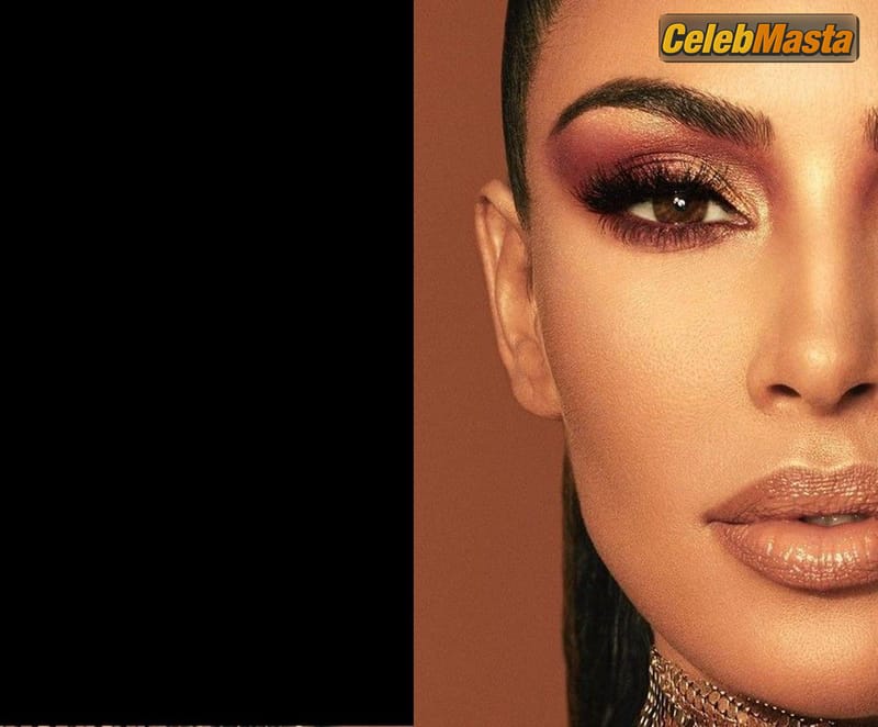 Kim Kardashian and Vitiligo Brown Queen’s photos from the latest KKW x FFS campaign photo 2