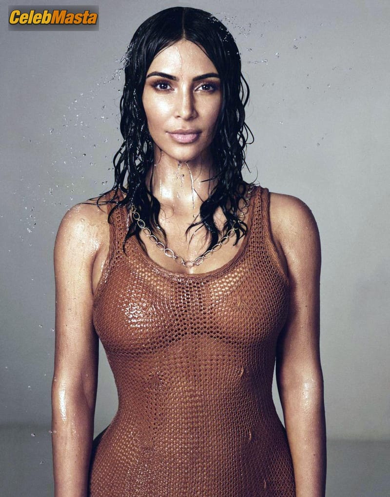 Kim Kardashian wet on the cover of Vogue’s May 2019 Issue Photo Gallery photo 3
