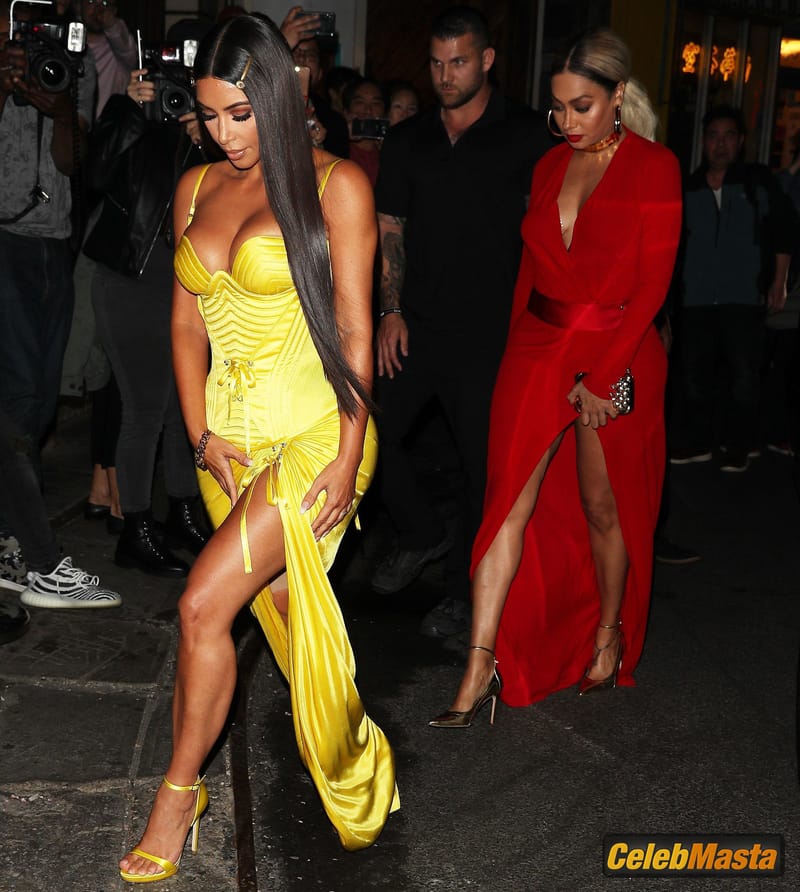 Kim Kardashian Sexy with Kylie Jenner, La La Anthony and Jordyn Woods in New York Photo Gallery photo 3