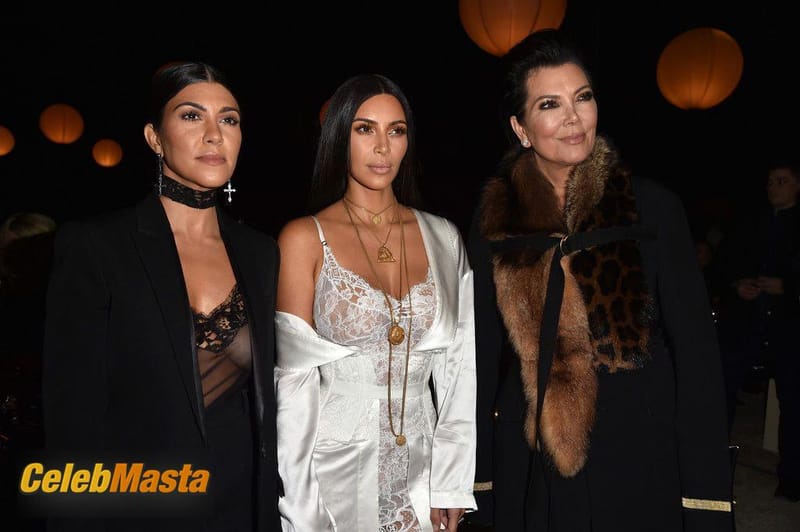 Kim Kardashian Wears White Lace Underwear at the Givenchy Show Photo Gallery photo 2