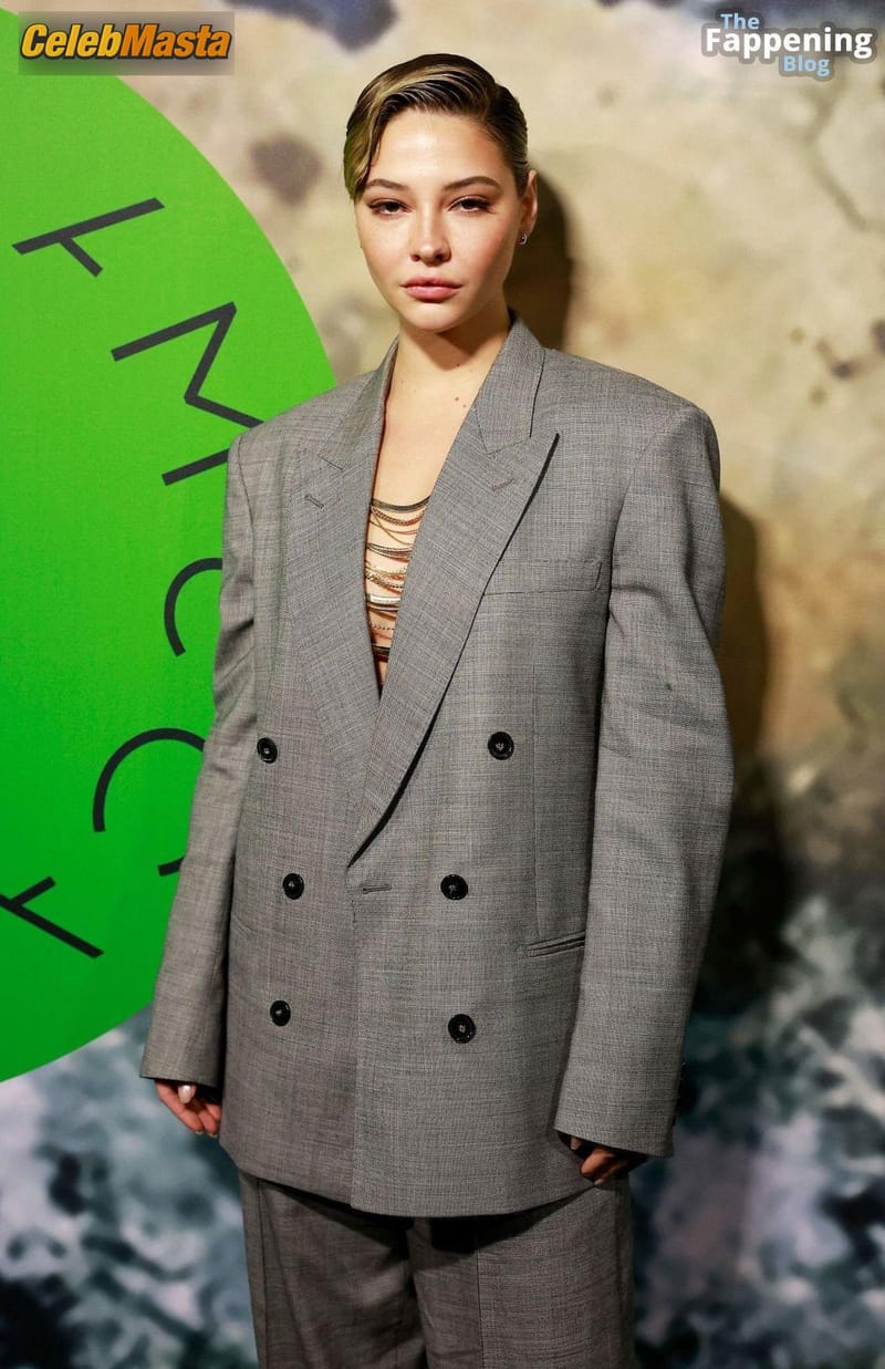 Madelyn Cline Sexy Flaunts Her Hot Cleavage at the Stella McCartney X Adidas Party in Los Angeles Photo Gallery photo 4
