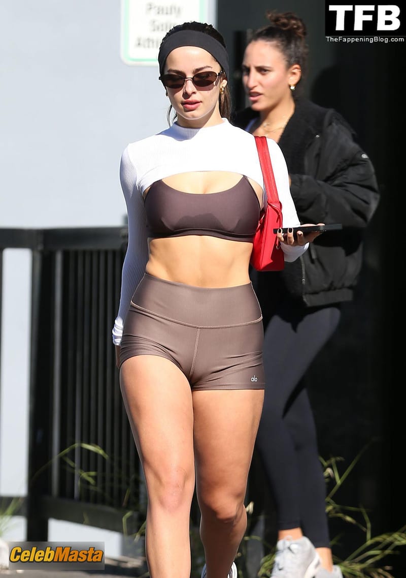 Addison Rae Sexy Seen Showing Off Her Hot Figure Outside Her Spinning Class In Los Angeles Photo Gallery photo 3