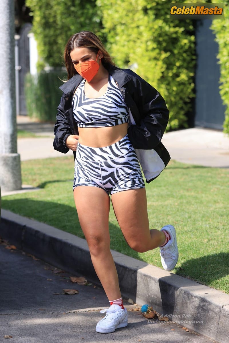Addison Rae Sexy Shows off Her Curves in West Hollywood Photo Gallery photo 4