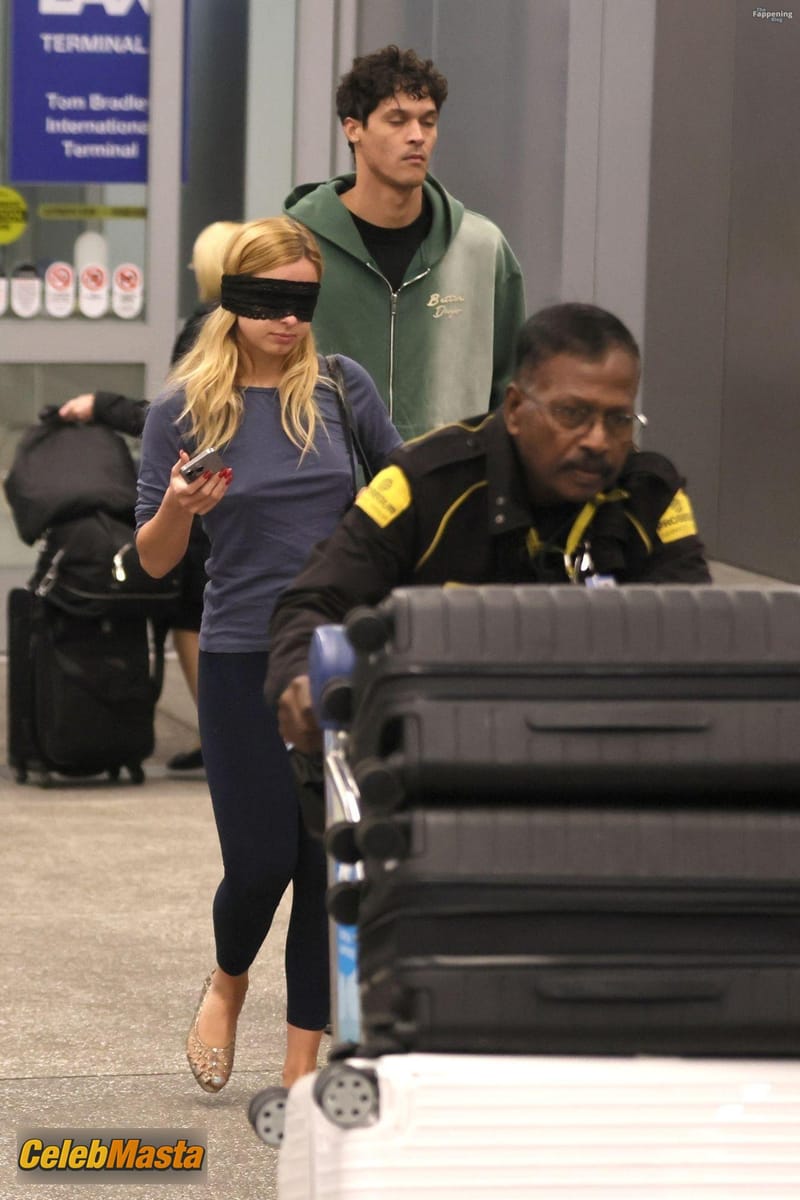 Addison Rae Sexy Spotted Flashing Her Hard Nipples At LAX Airport In Los Angeles Photo Gallery photo 2