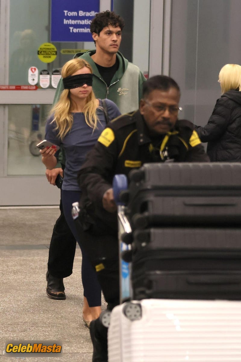 Addison Rae Sexy Spotted Flashing Her Hard Nipples At LAX Airport In Los Angeles Photo Gallery photo 3