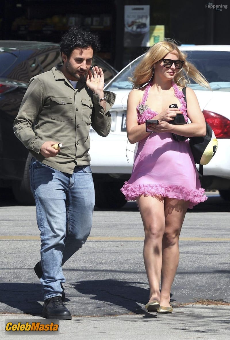 Addison Rae Sexy Spotted Flaunting Her Hot Legs Wearing A Sultry Pink Mini Dress In Los Angeles Photo Gallery photo 4