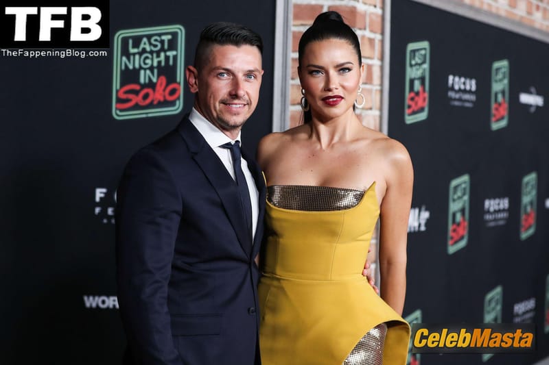 Adriana Lima Sexy Seen Flaunting Her Hot Legs At The Last Night in Soho Premiere in LA Photo Gallery photo 2