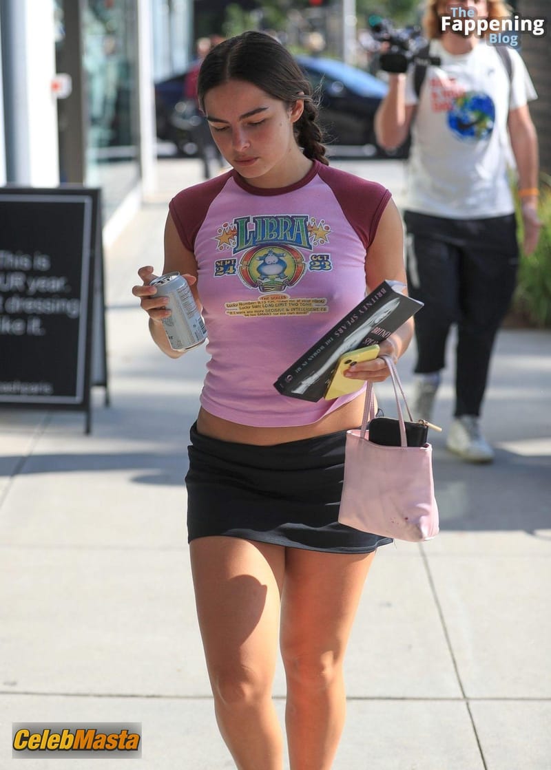 Addison Rae’s Sexy Braless Stroll In Beverly Hills Photo Gallery photo 3