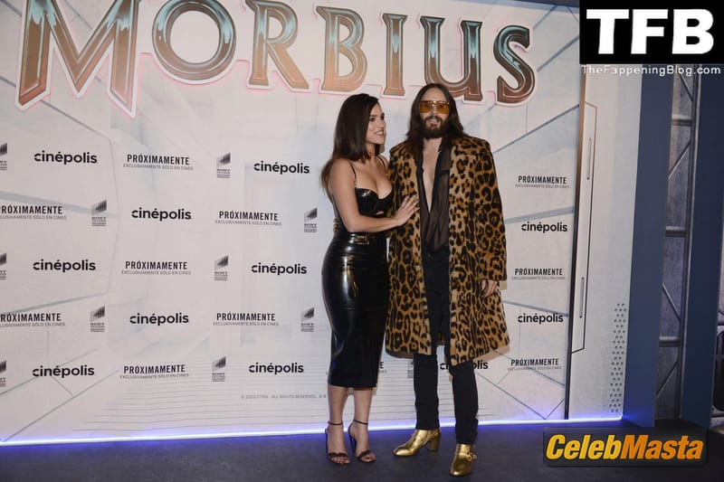 Adria Arjona Sexy Seen Showing Off Her Hot Cleavage At The Morbus Premiere in Mexico Photo Gallery photo 1