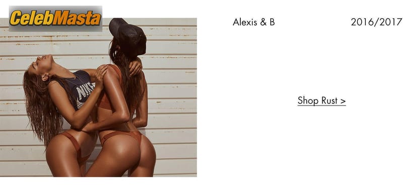 Alexis Ren and Bianca Booth Posing Together for Fae Swim (Alexis & B 2016/2017) Photo Gallery photo 4