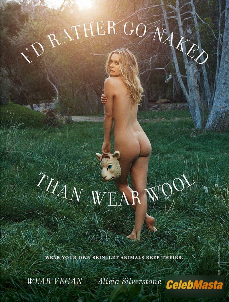 Alicia Silverstone Sexy strips for PETA (Brian Bowen Smith, 2016) Photo Gallery photo 1