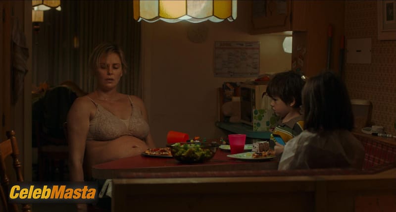Charlize Theron Pics from the Set of Tully photo 2
