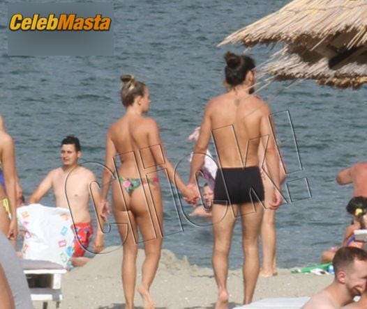 Alexandra Stan Photos: Topless On A Beach From Romania photo 4