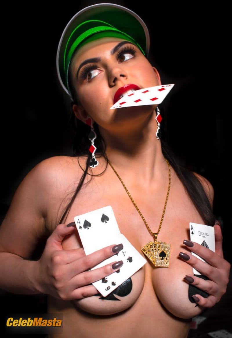 Mikaela Pascal Pics: Poker Sexy Photoshoot photo 4