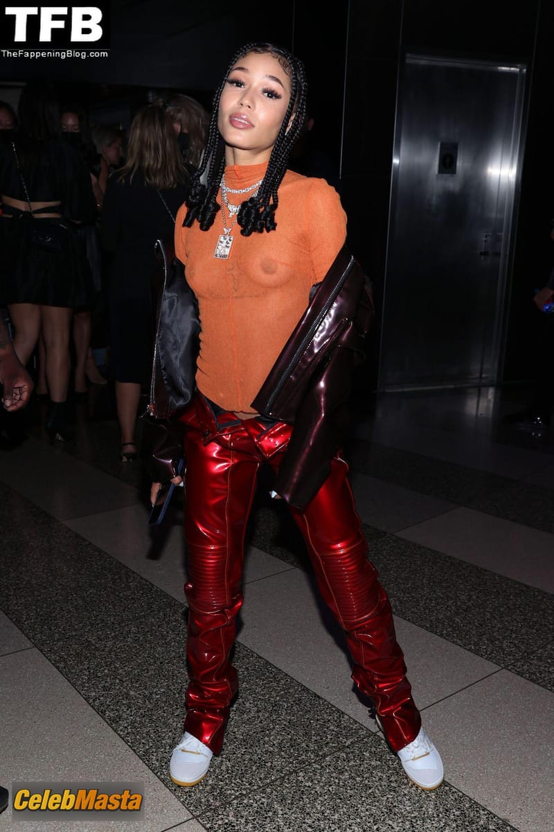 Coi Leray Photos: Sexy Seen Showing Off Her Tits At The Nyfw In New York City photo 1