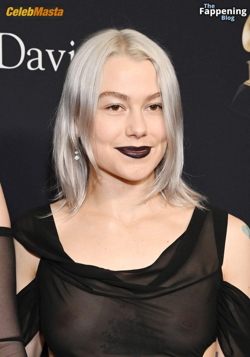 Phoebe Bridgers Gallery: Sexy Stuns In A Hot See-through Dress photo 2