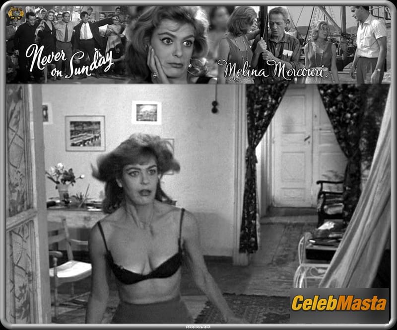 Melina Mercouri in Never On Sunday