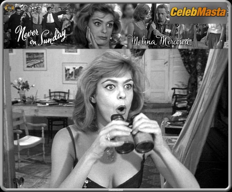 Melina Mercouri in Never On Sunday