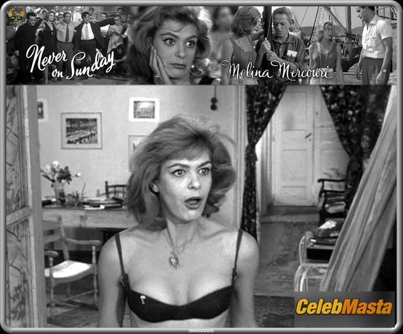 Melina Mercouri in Never On Sunday