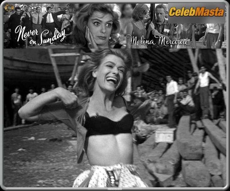 Melina Mercouri in Never On Sunday