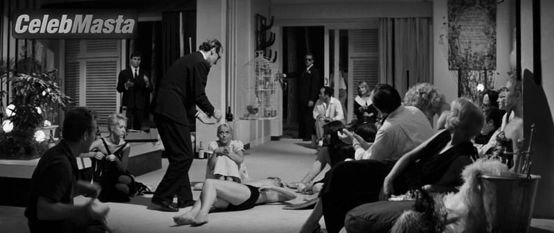 Nadia Gray in La Dolce Vita