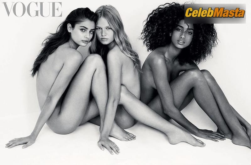 Anna Ewers Gallery: With Taylor Hill And Imaan Hammam By Patrick Demarchelier photo 1