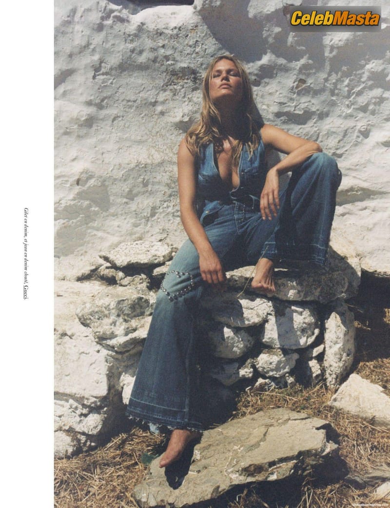 Anna Ewers Photo Set: Sexy Posing Almost Topless In A Photoshoot By Henrik Purienne photo 3