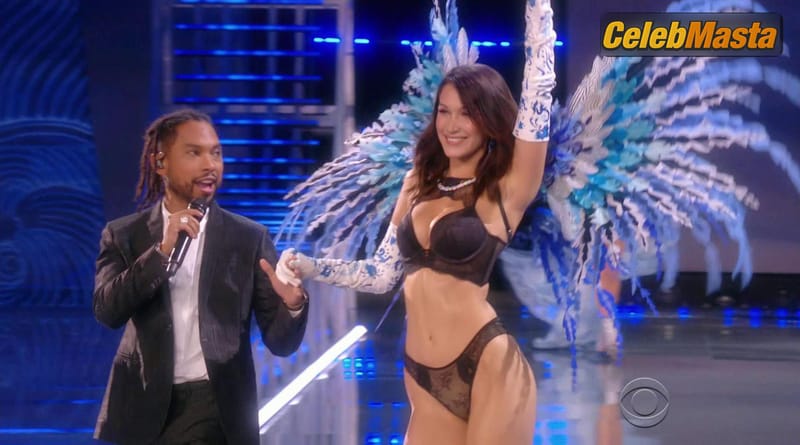 Bella Hadid Scene Photos Gallery from The Victoria’s Secret Fashion Show 2017 photo 3