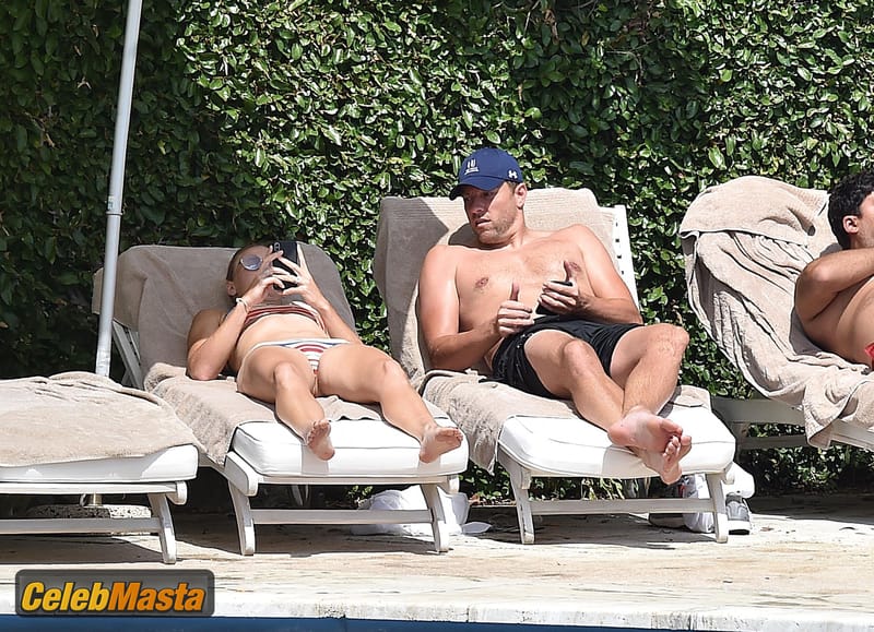Caroline Wozniacki Photo Gallery: Sexy In A Pool In Portofino Italy photo 4