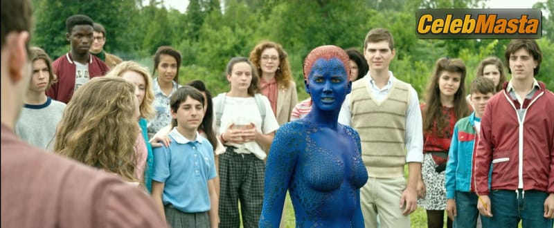 Jennifer Lawrence Bare Photoshoot Gallery from X-men Apocalypse photo 3