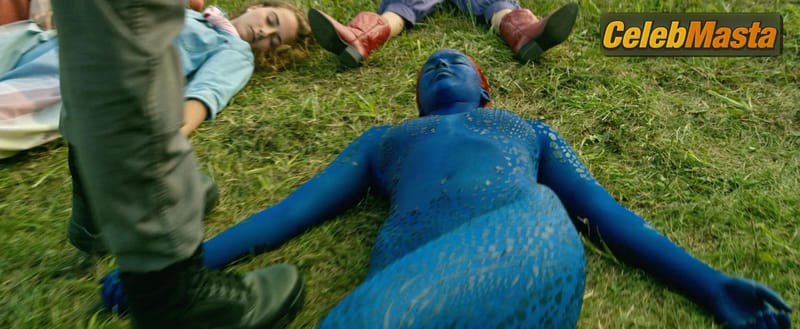 Jennifer Lawrence Bare Photoshoot Gallery from X-men Apocalypse photo 4