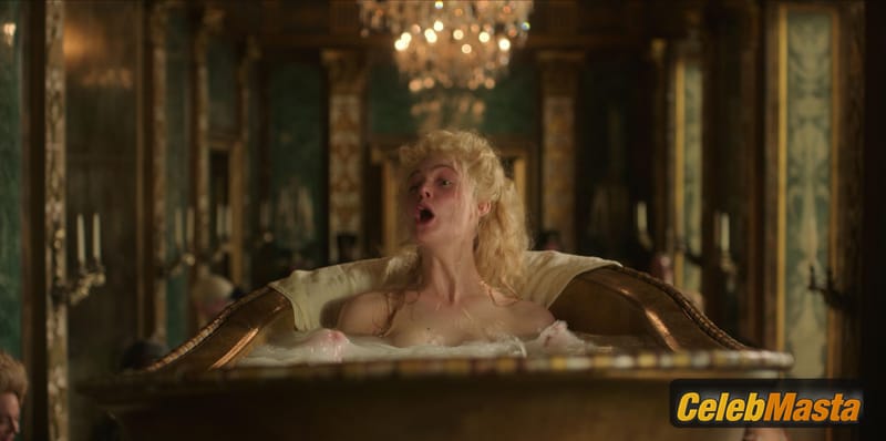Elle Fanning Topless Photo Set from The Great photo 1