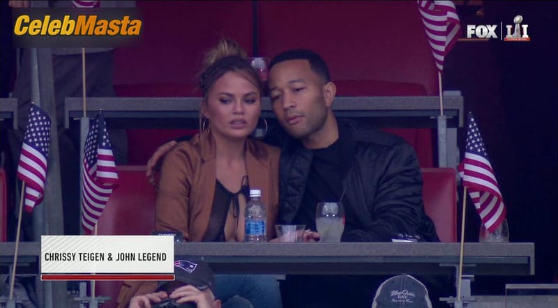 Chrissy Teigen Photos from Super Bowl photo 2