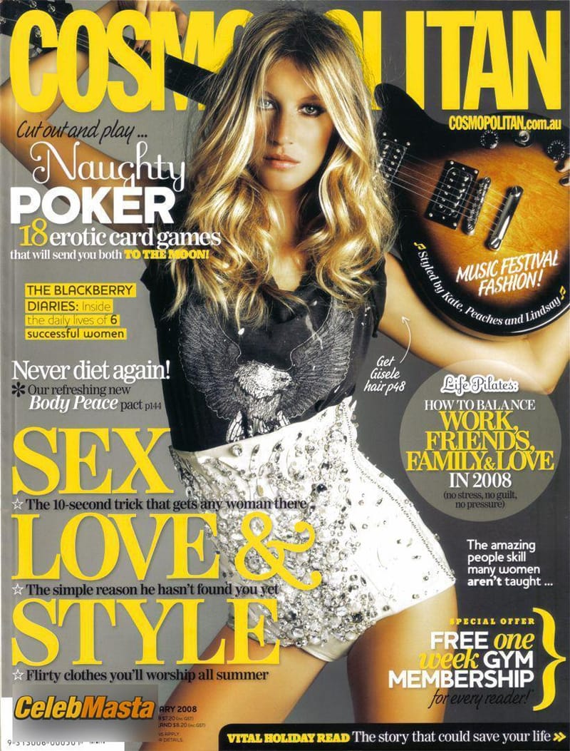 Gisele Bundchen Scene Photos Gallery from Revista Cosmopolitan photo 2