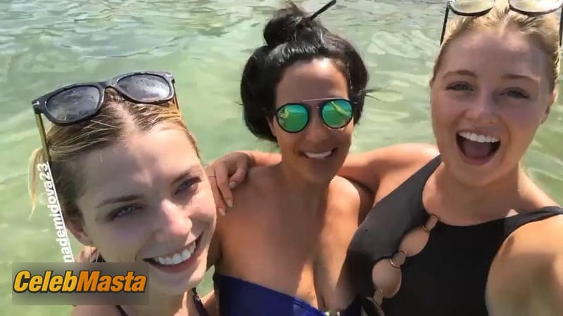 Iskra Lawrence Photo Set: Sexy Out With Friends In Miami Beach photo 2