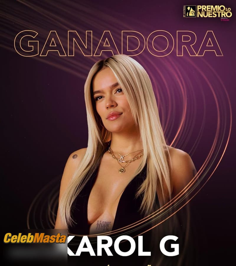 Karol G Photo Gallery from Premio Lo Nuestro photo 4