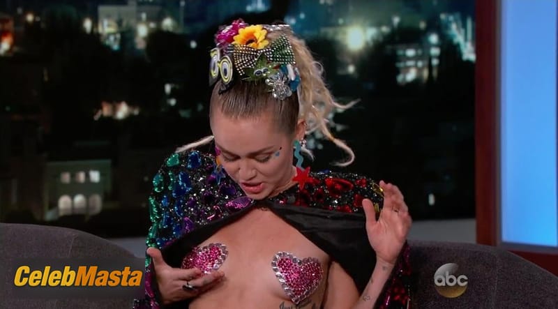 Miley Cyrus Photo Gallery from Jimmy Kimmel Live photo 1