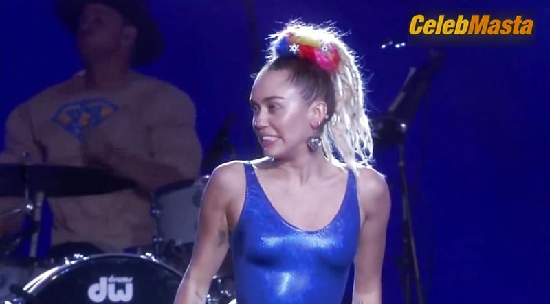 Miley Cyrus Scene Photos Gallery from James Franco’s Bar Mitzvah photo 1