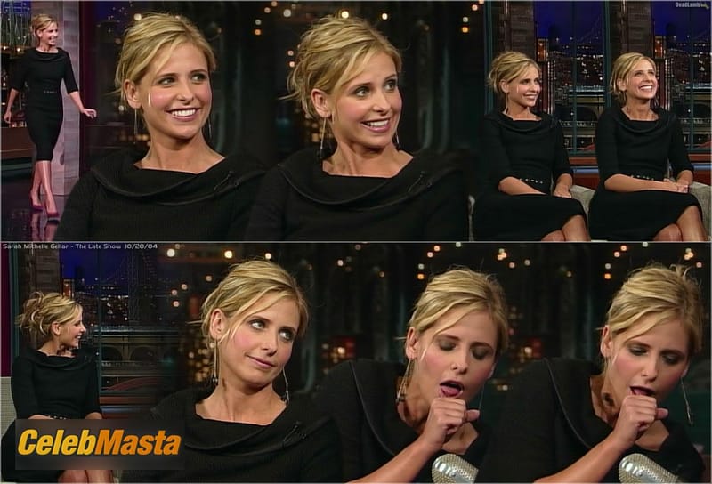 Sarah Michelle Gellar Photo Set from Late Show With David Letterman photo 1