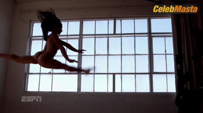 Aly Raisman Photo Gallery from ESPN The Magazine’s 2015 Body Issue photo 1