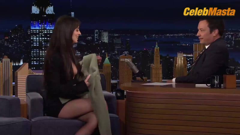 Dakota Johnson's Hot Scene in The Tonight Show Starring Jimmy Fallon