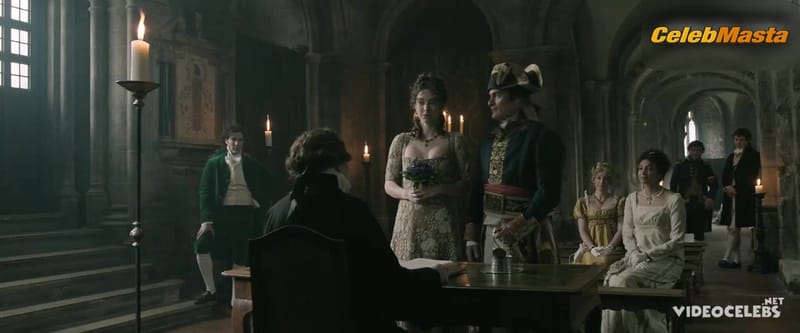 Vanessa Kirby Flaunts Butt, Breasts Scene in Napoleon