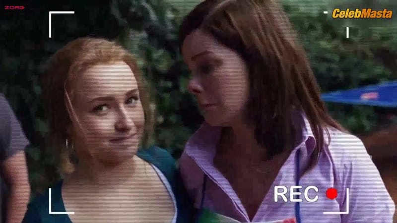 Hayden Panettiere Tits Scene from Amanda Knox
