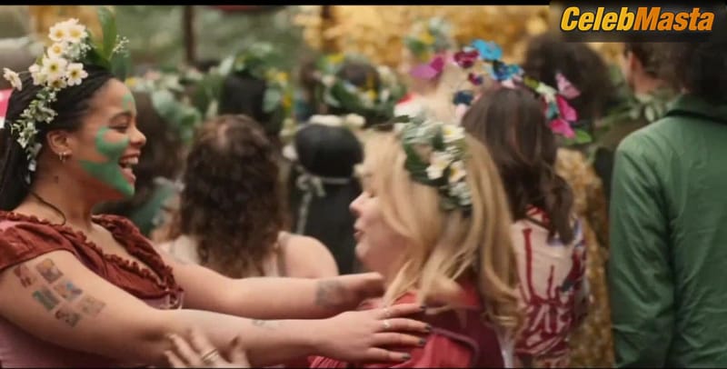 Lydia West and Nicola Coughlan's Lesbian Scene in Big Mood
