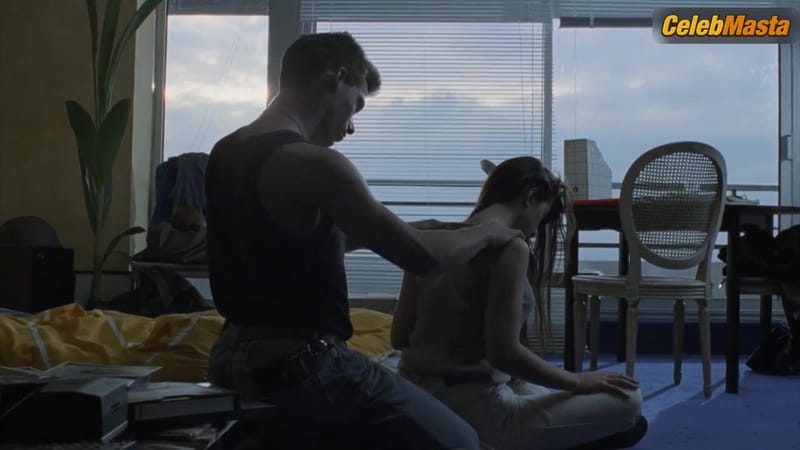 Romane Bohringer's Ass, Tits Scene in Savage Nights