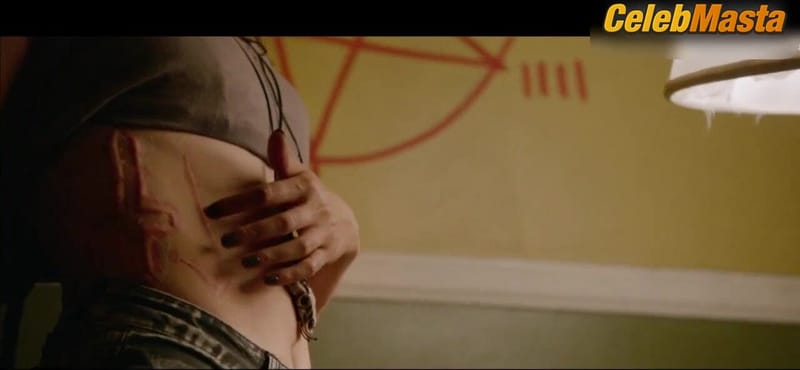 Sophie Dalah and Sarah Hyland's Lesbian, Underwear Scene from Satanic